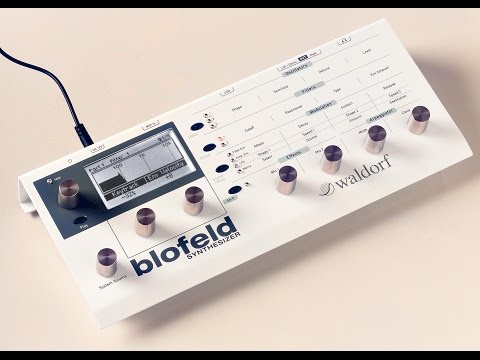 Waldorf blofeld synthesizer